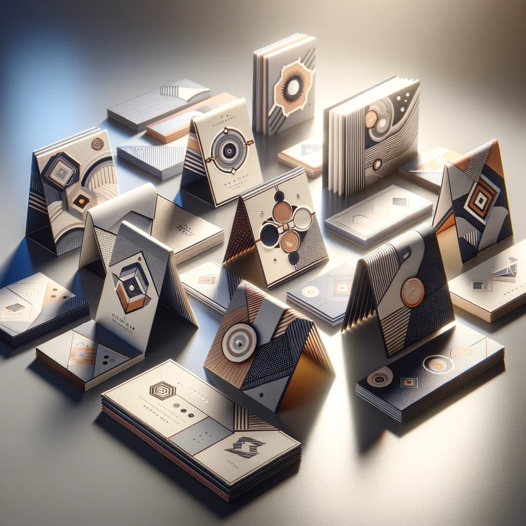 Wizytówki składane – mobilność i elegancja w jednym