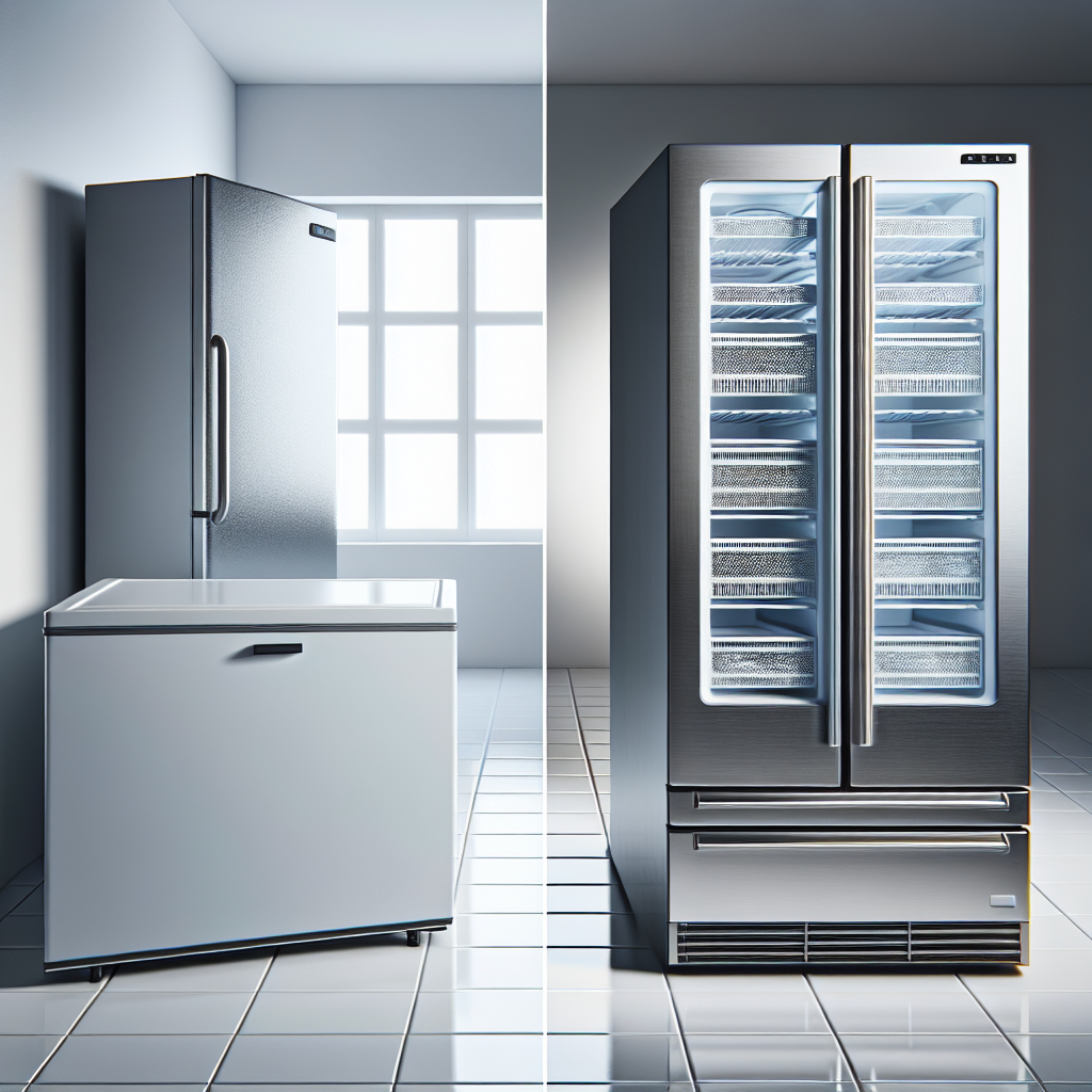 Zamrażarka szufladowa czy tradycyjna? Plusy i minusy obu rozwiązań