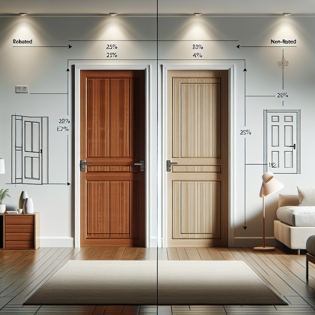 Jakie są różnice między drzwiami przylgowymi a bezprzylgowymi?