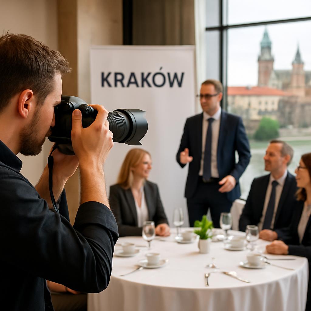 Fotografia eventowa Kraków – jak wybrać fotografa na event firmowy lub konferencję?
